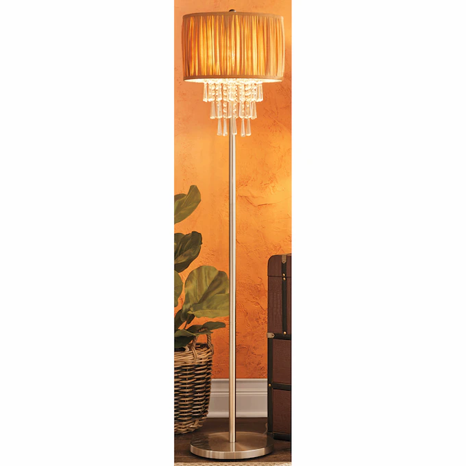 Crystal Drip Floor Lamp