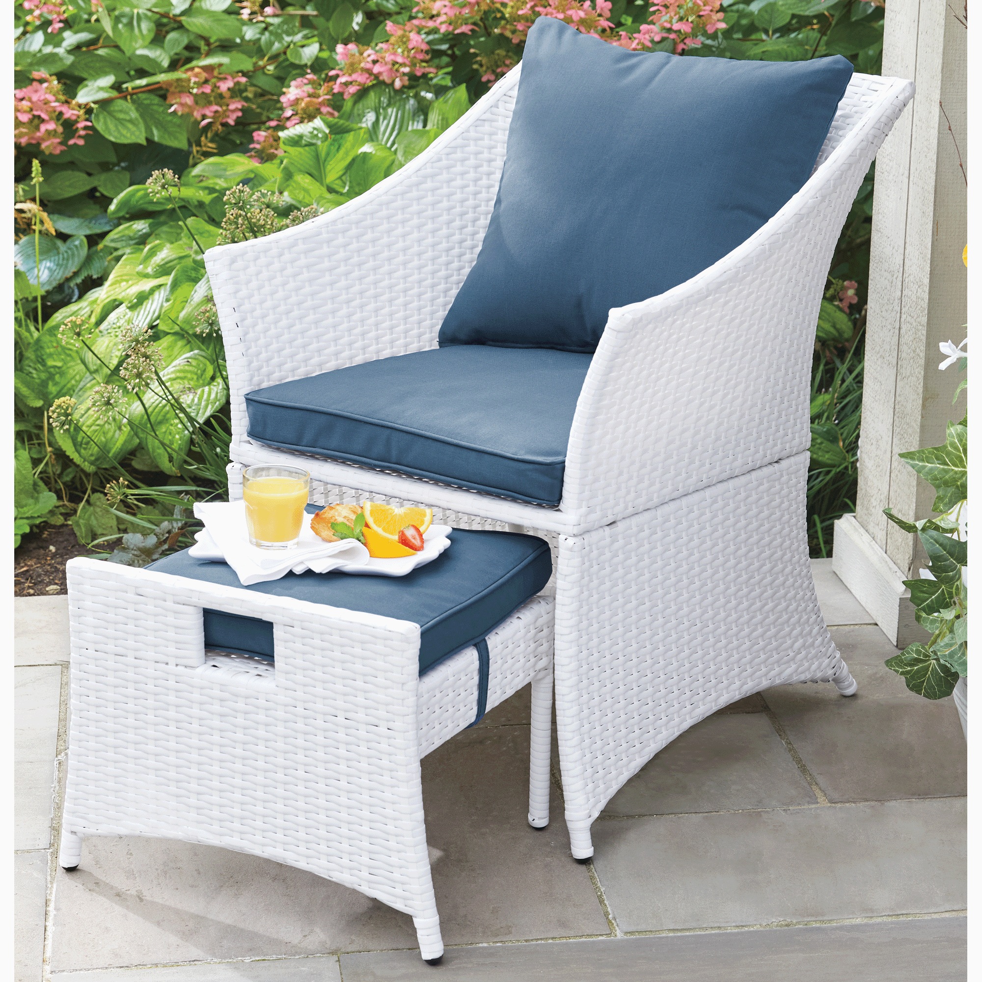 Chair with Ottoman