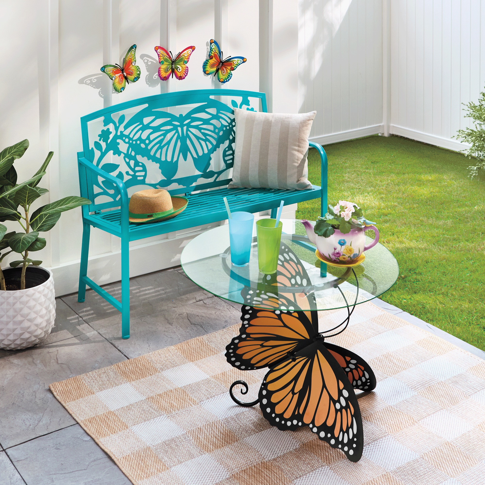 Butterfly Bench