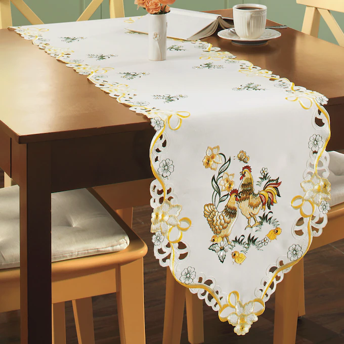 Rooster Table Runner