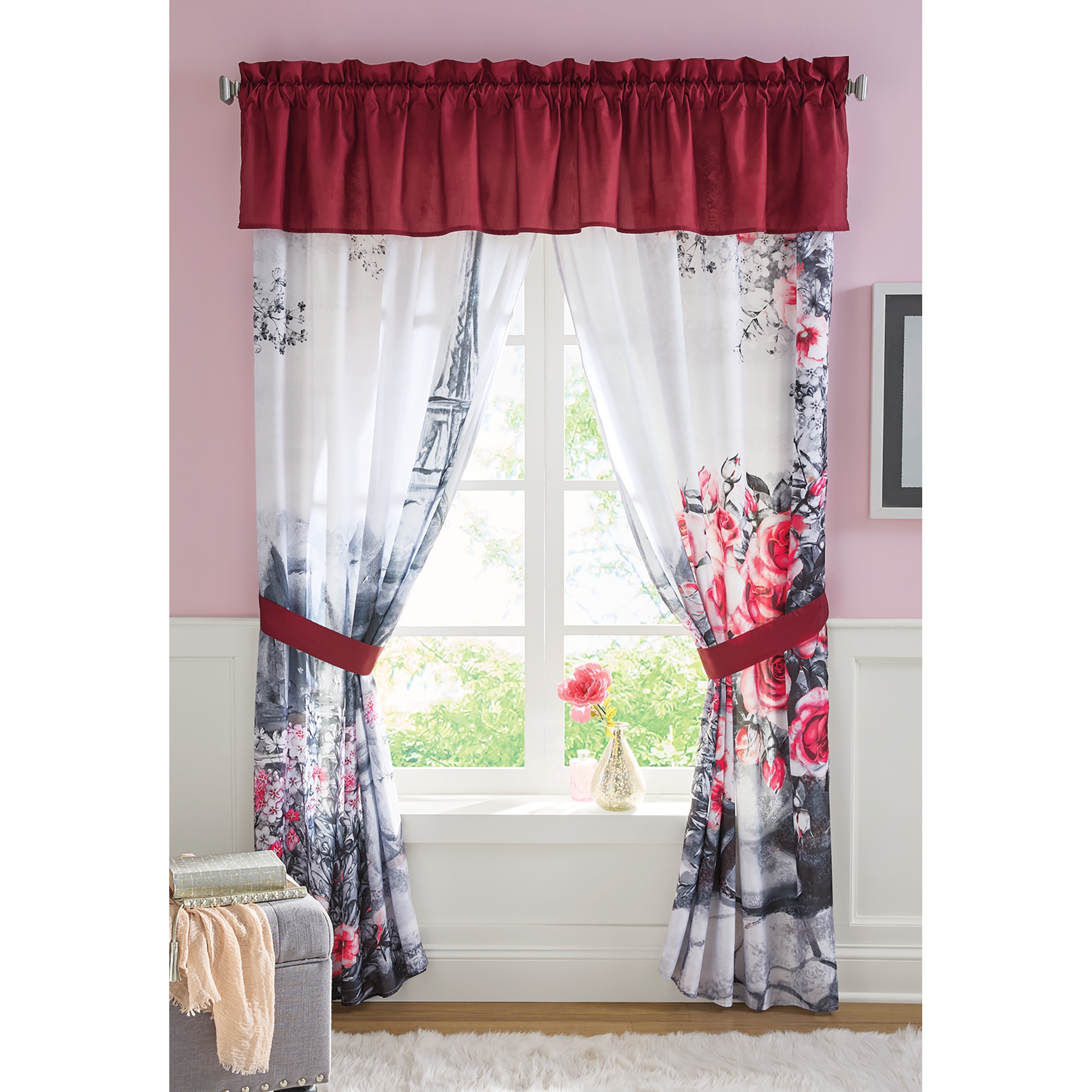 Jolies Fleurs Window Treatments 1 Jolies Fleurs Window Treatments