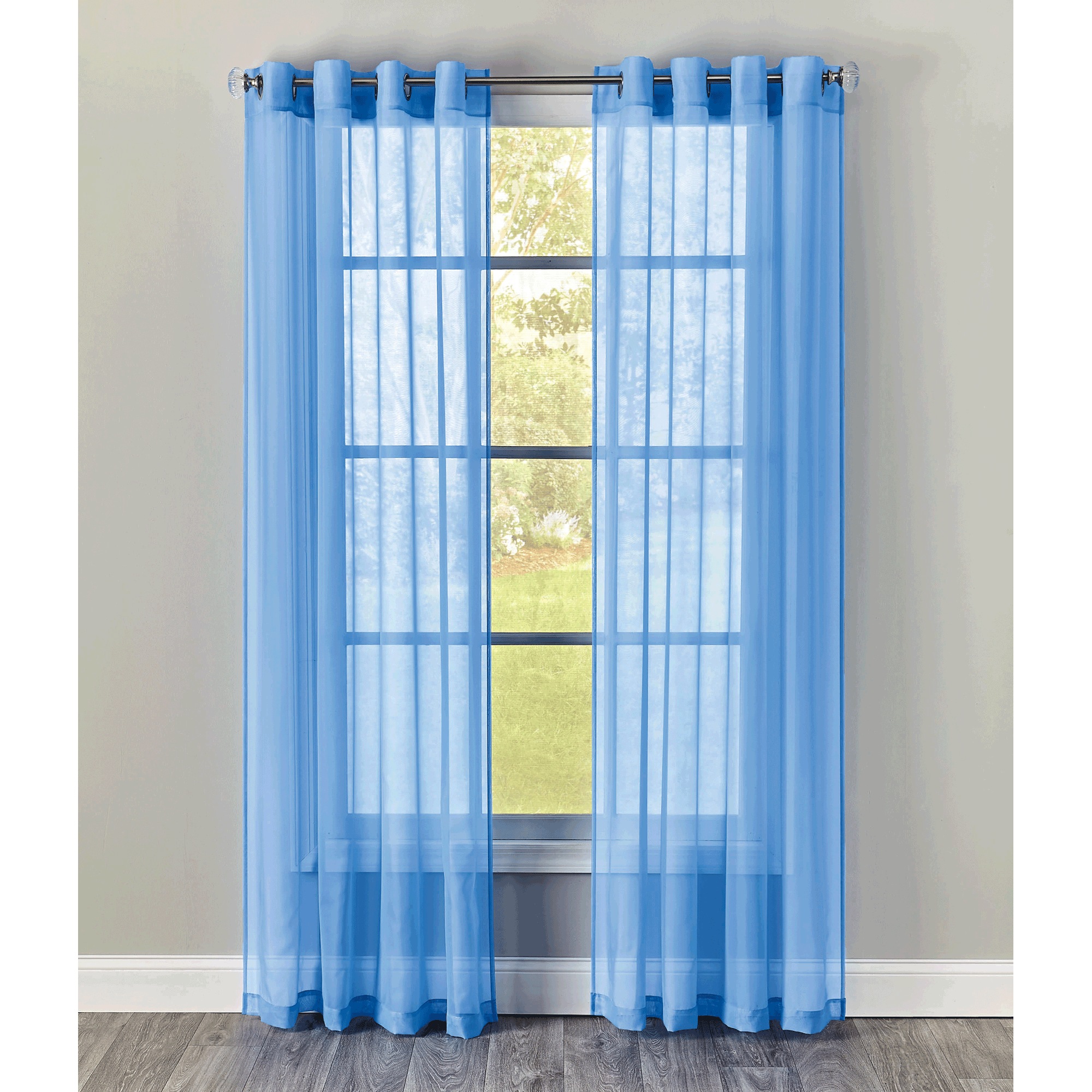 Sheer Panel with Grommets 2 Sheer Panel with Grommets
