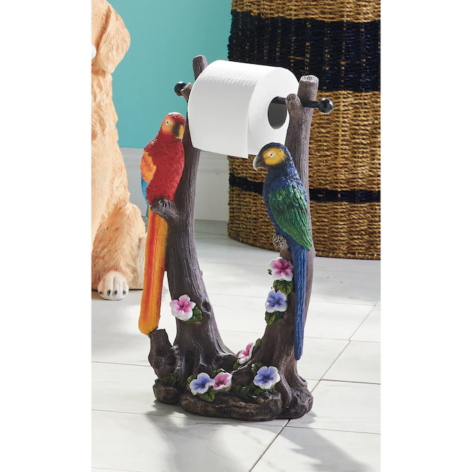 Macaw Toilet Paper Holder