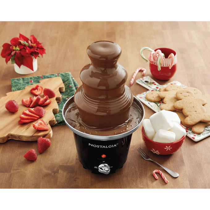 Nostalgia Mini Chocolate Fountain