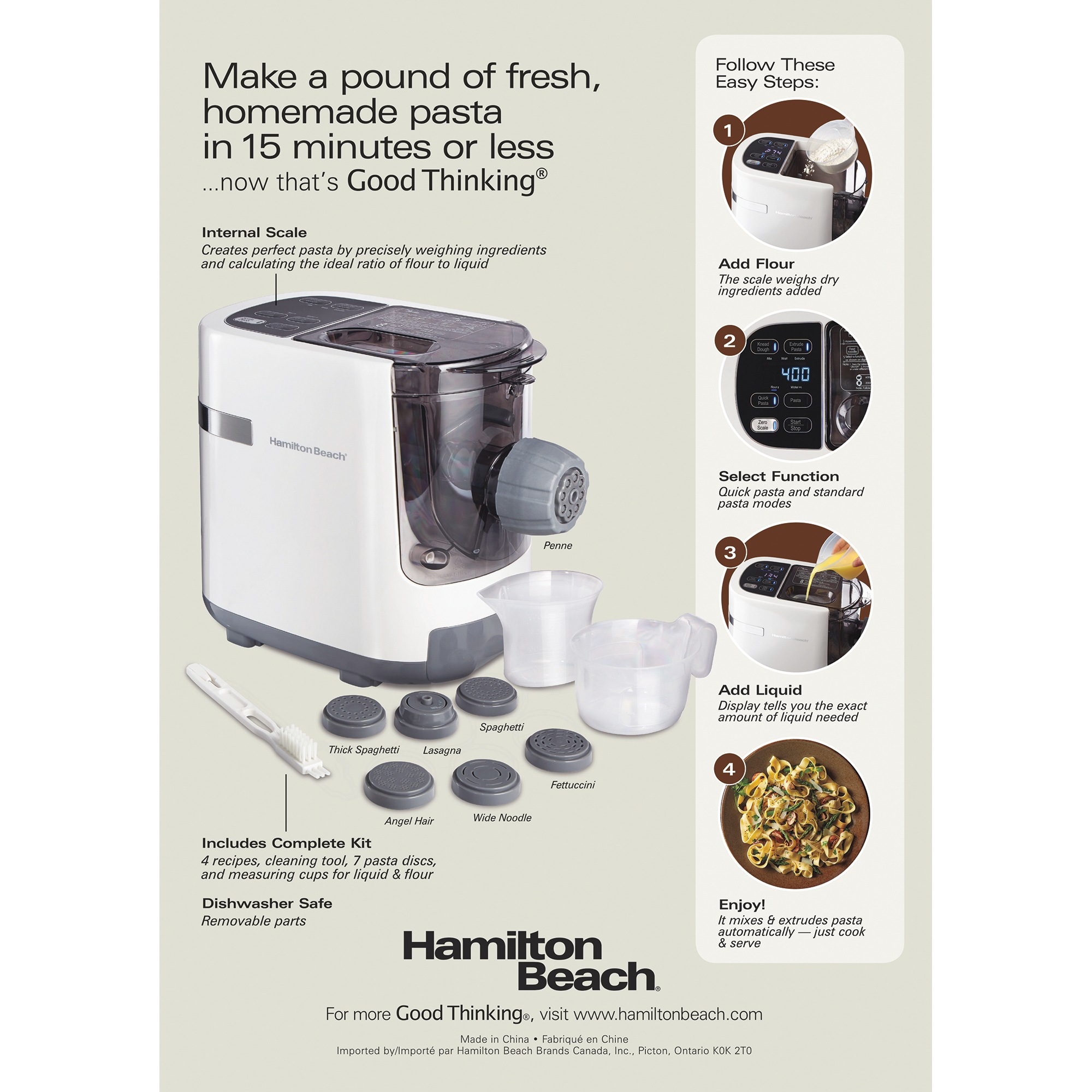 Hamilton Beach Pasta Maker