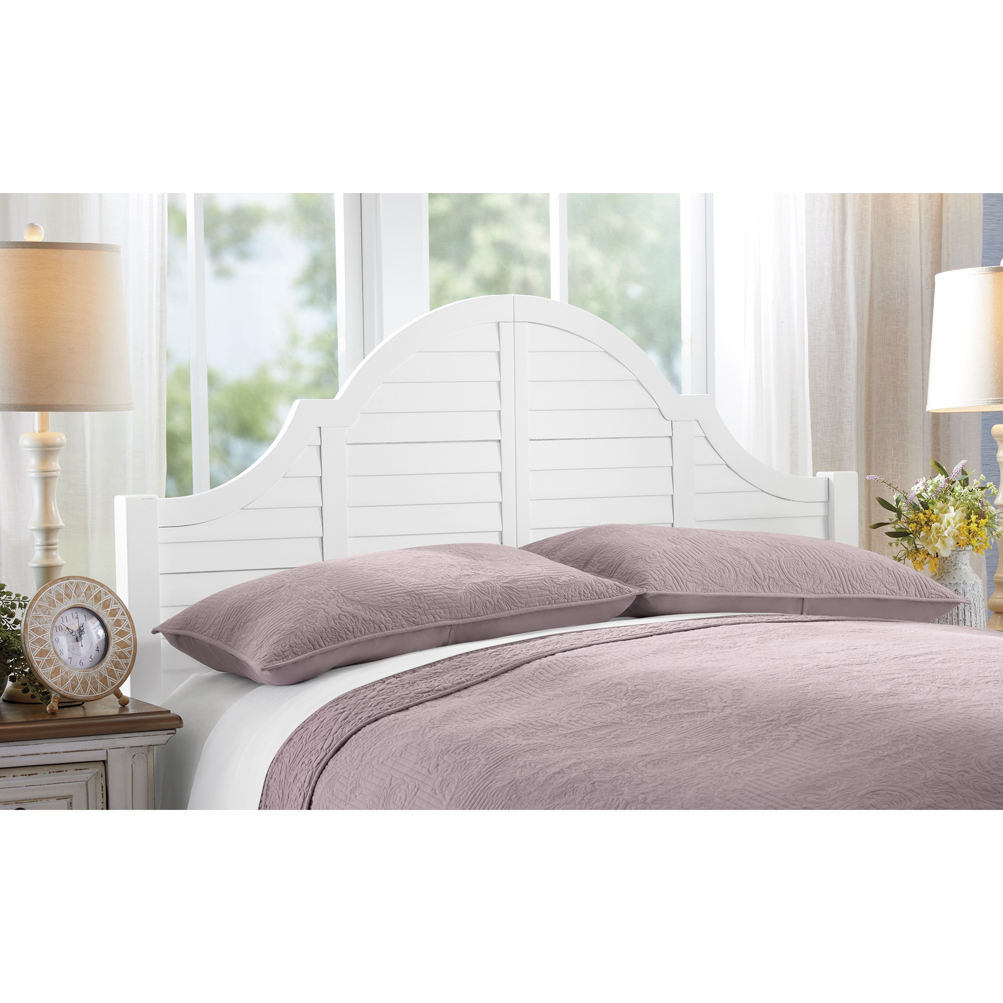 Heartwell Shutter Queen Headboard