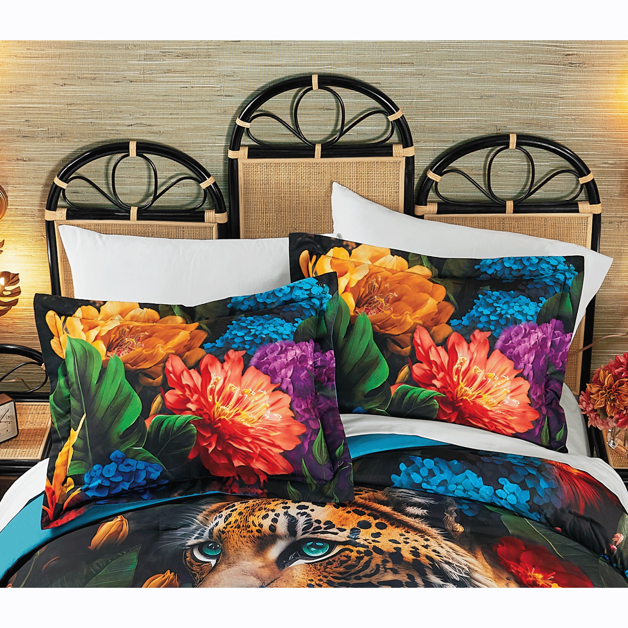 Camila Rattan Headboard