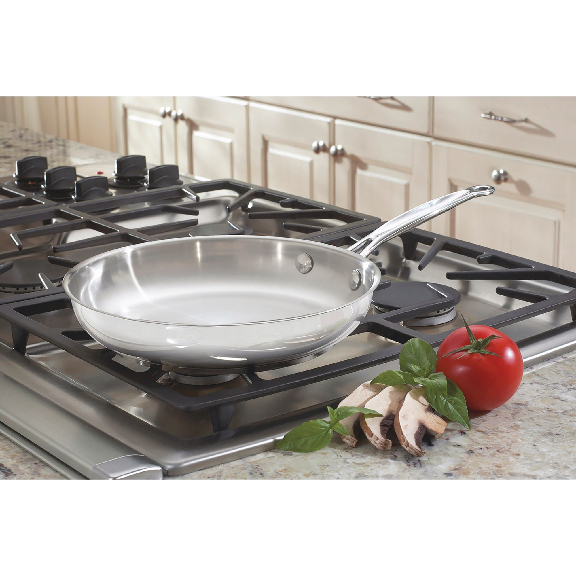Chef's Classic Stainless 10" Skillet 2 Chef's Classic Stainless 10" Skillet