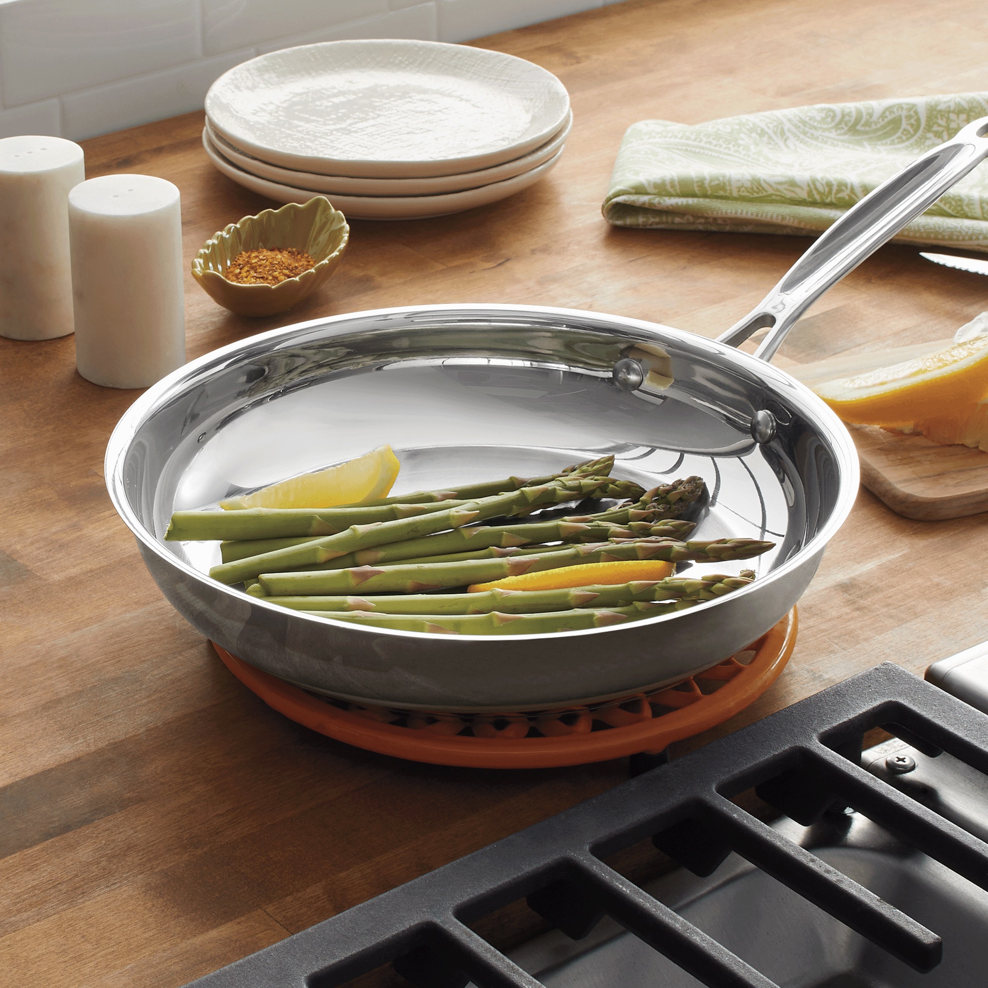 Chef's Classic Stainless 10" Skillet 4 Chef's Classic Stainless 10" Skillet