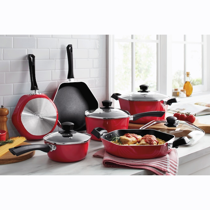 Ginny's 10-Piece Hexagon Cookware Set