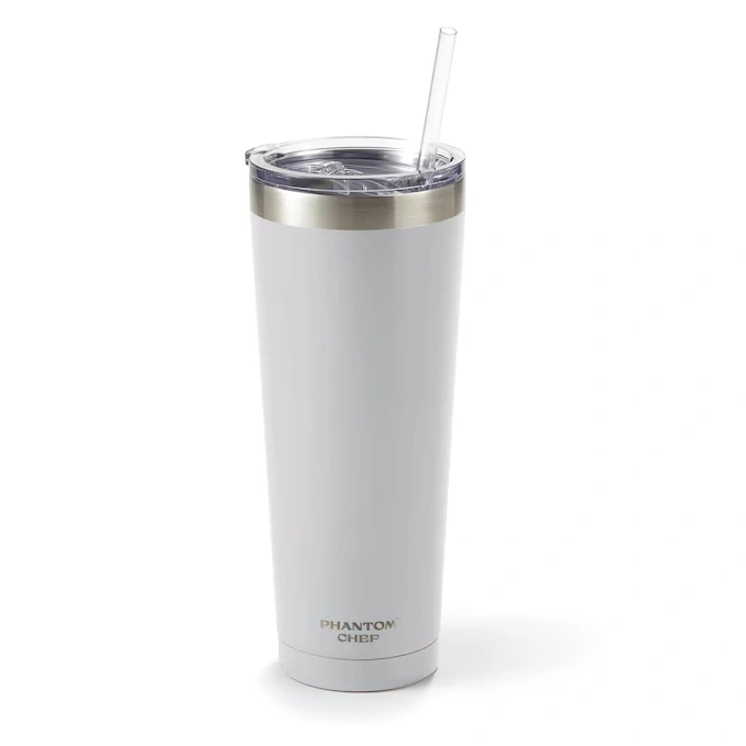 Phantom Chef 25-oz. Stainless Steel Tumbler with Lid