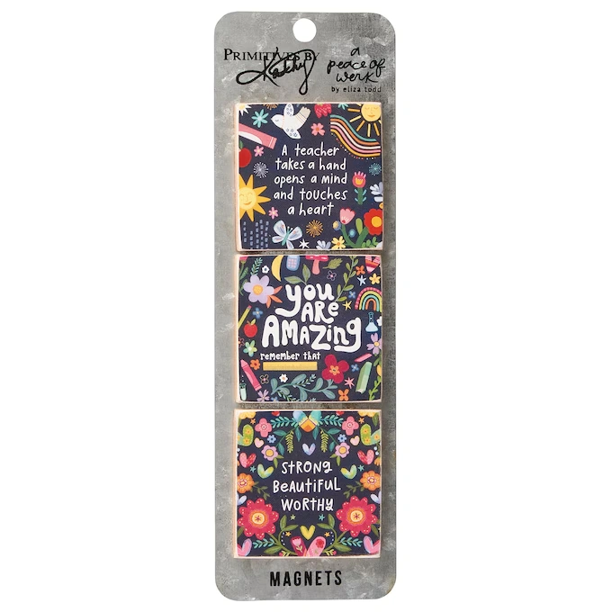 3-Piece Inspirational Magnet Set