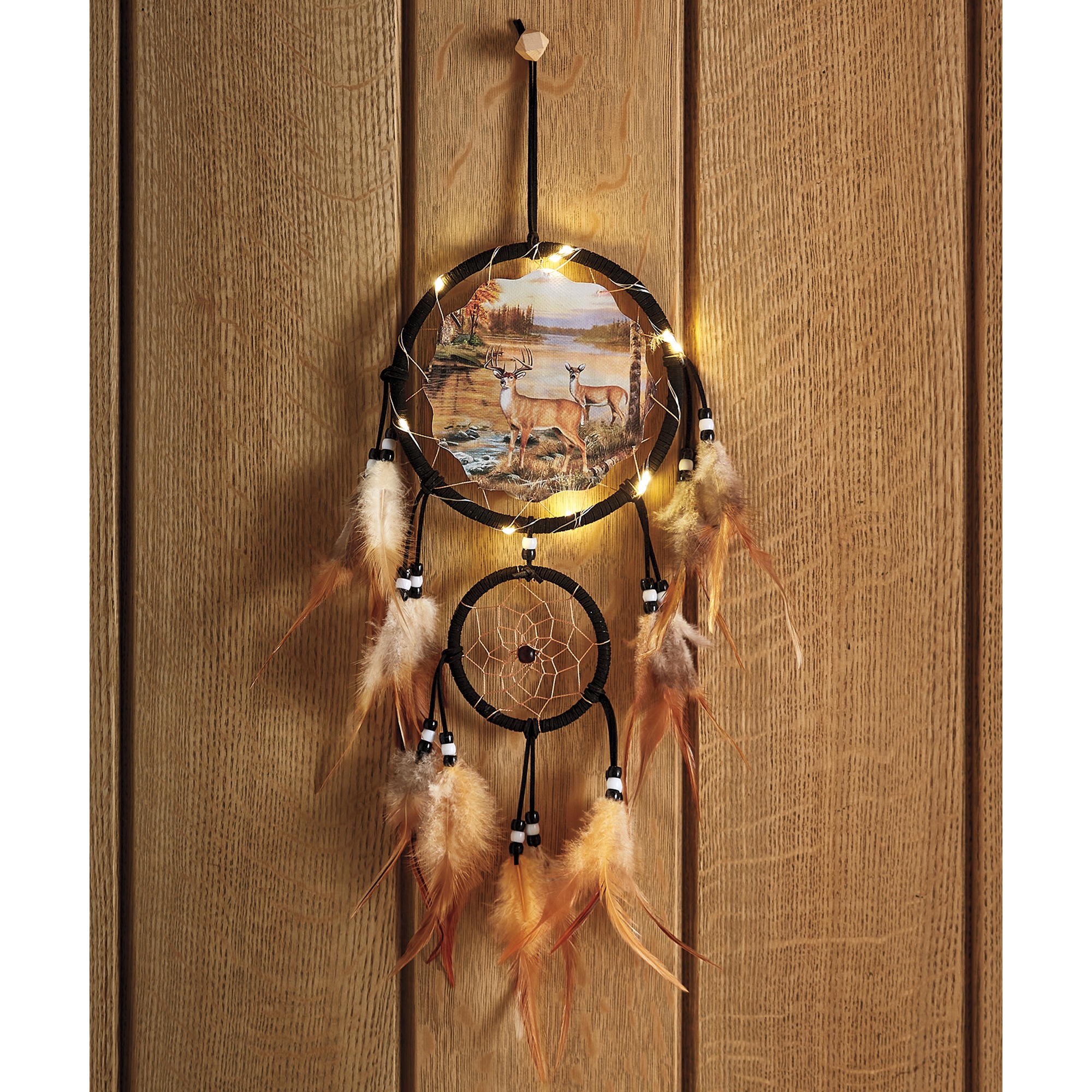Lit Wildlife Dream Catcher 5 Lit Wildlife Dream Catcher