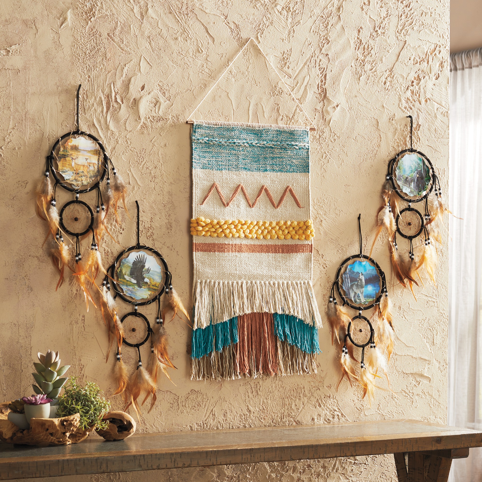 Lit Wildlife Dream Catcher 6 Lit Wildlife Dream Catcher