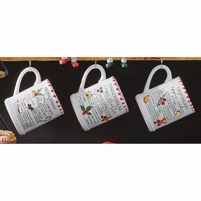 Holiday Drink Recipe Mug