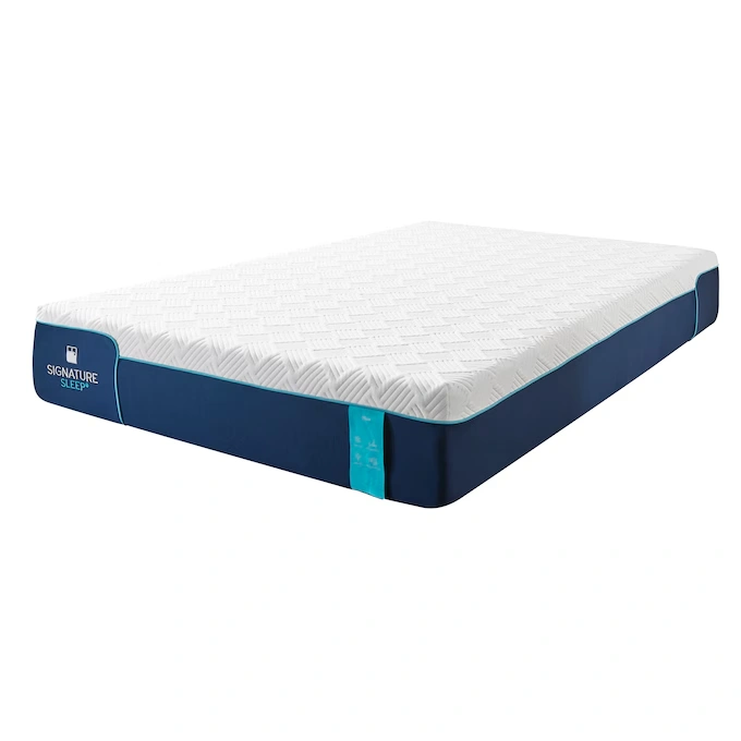 Signature Sleep Bliss 12" Charcoal Cool Gel Memory Foam Mattress