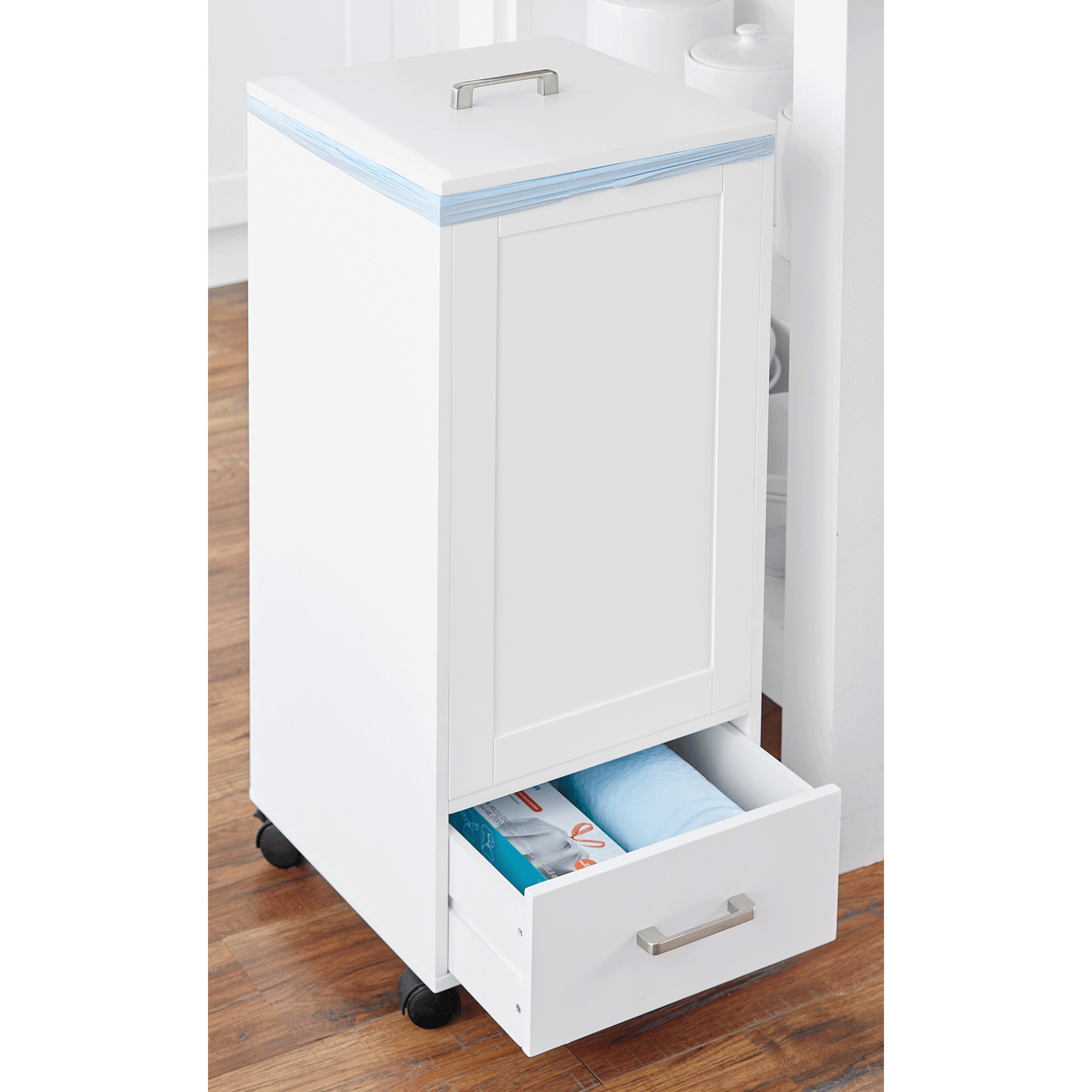 Tenley Rolling Trash Bin