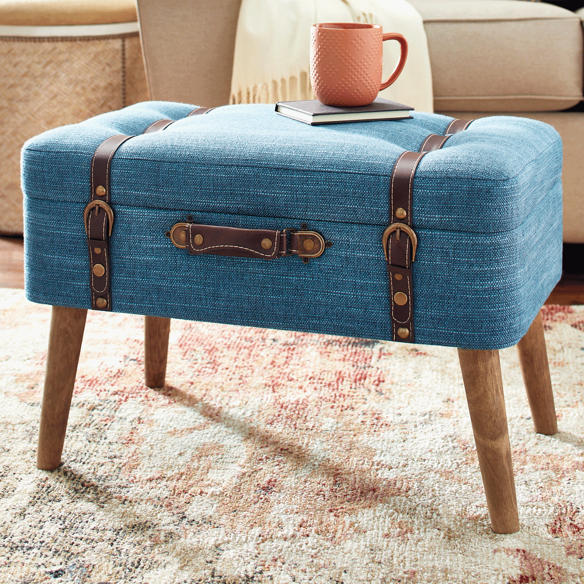 Set of 2 Suitcase Ottomans 4 Set of 2 Suitcase Ottomans