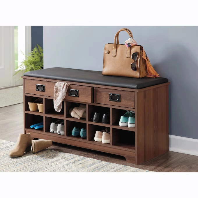 Mission-Style Shoe Bench 1 Mission-Style Shoe Bench