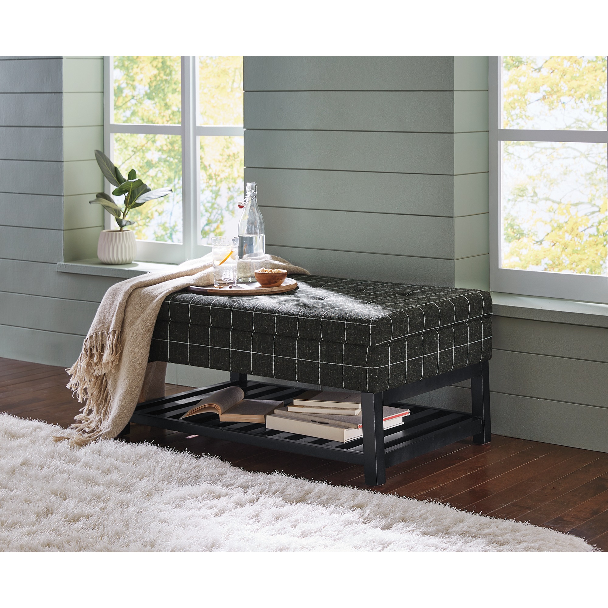 Hudson Storage Bench