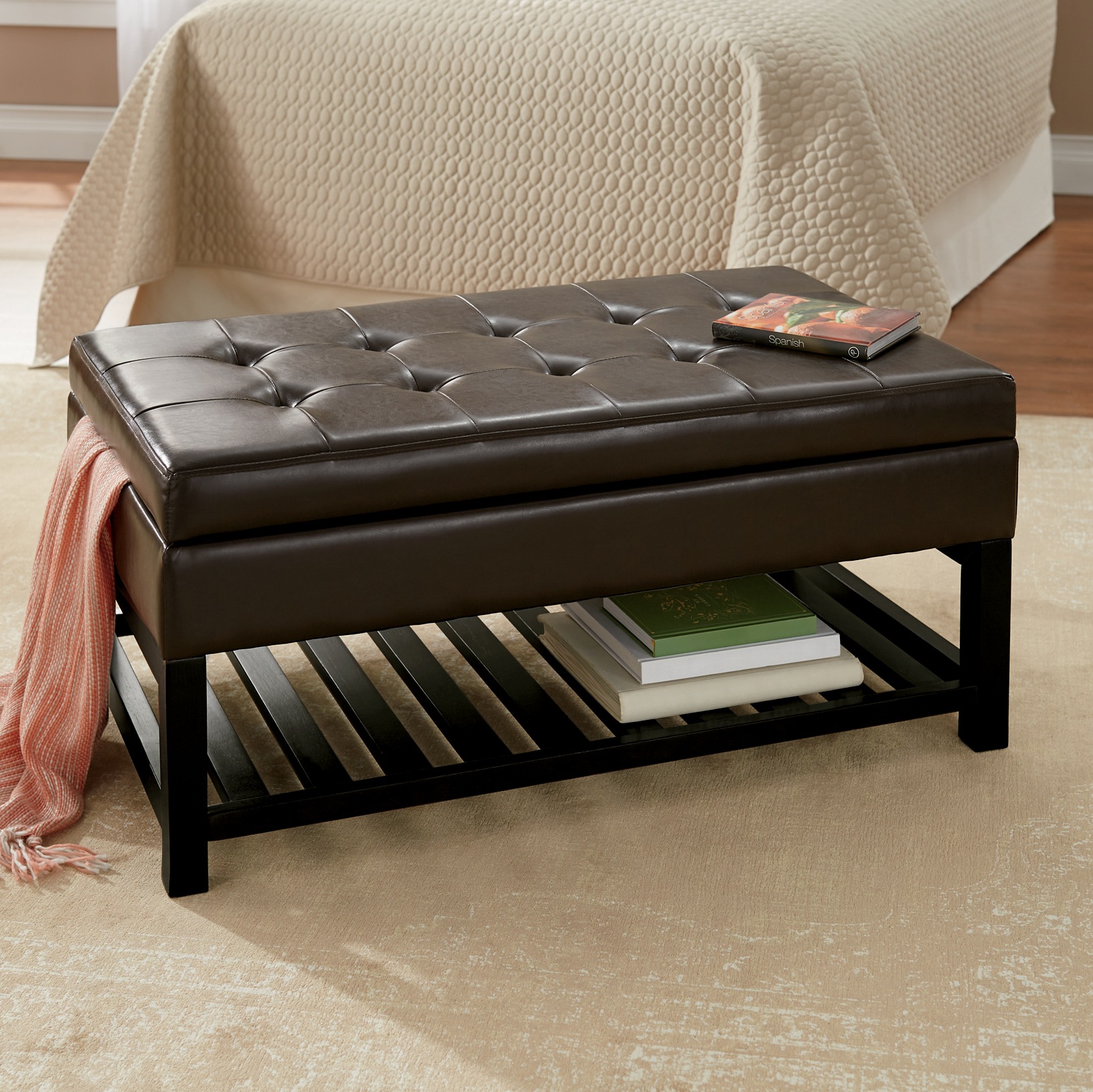 Hudson Storage Bench