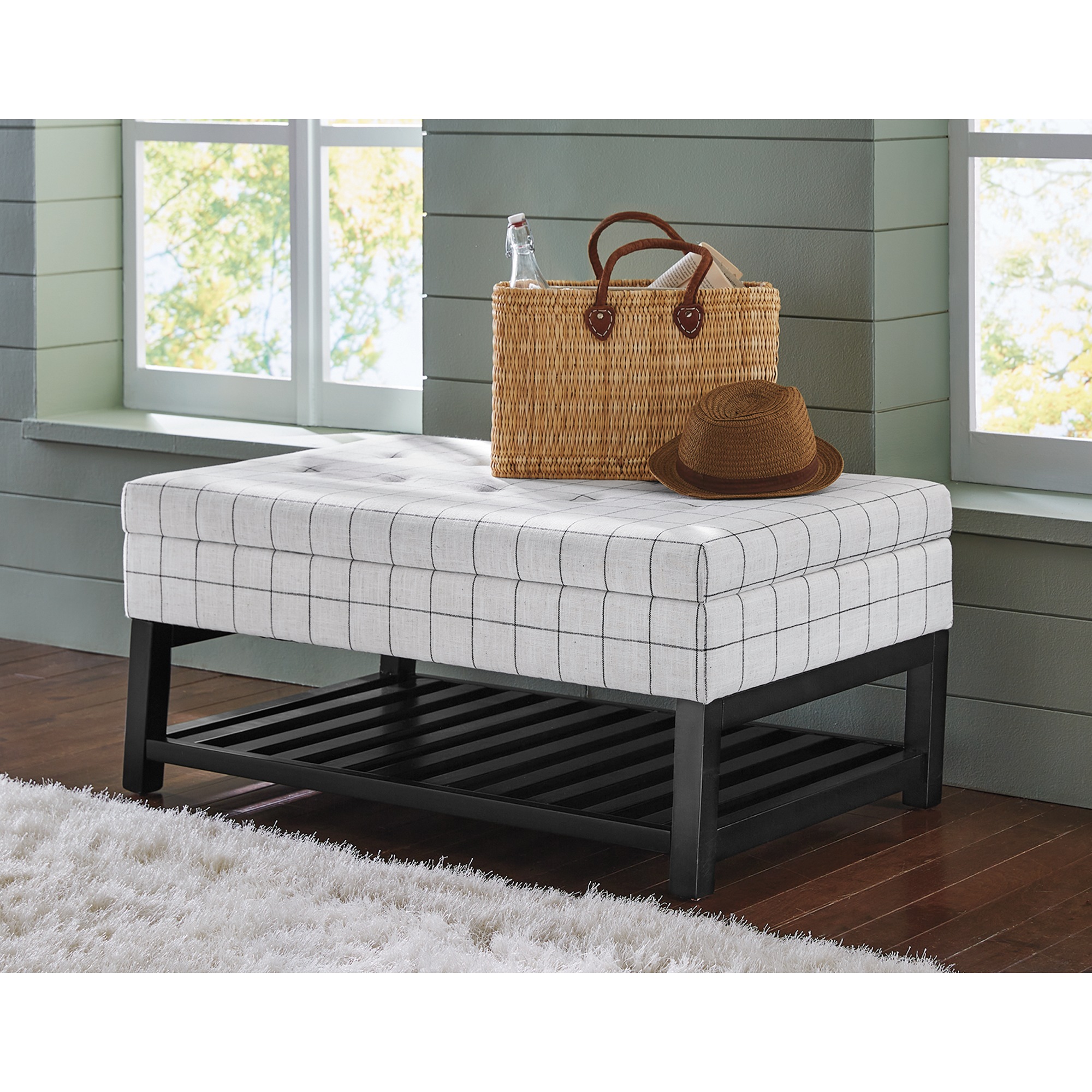 Hudson Storage Bench
