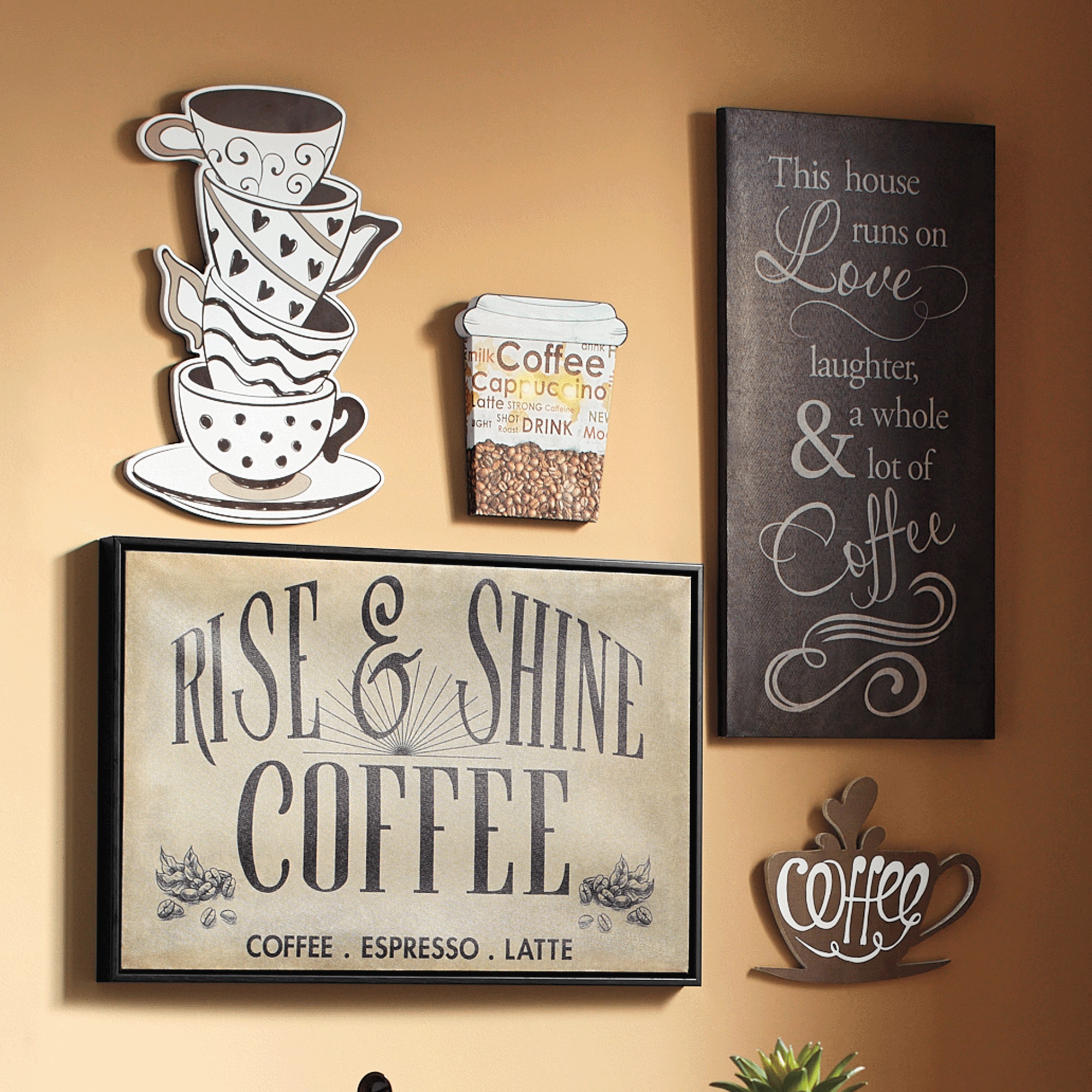 5-Piece Coffee Wall Gallery