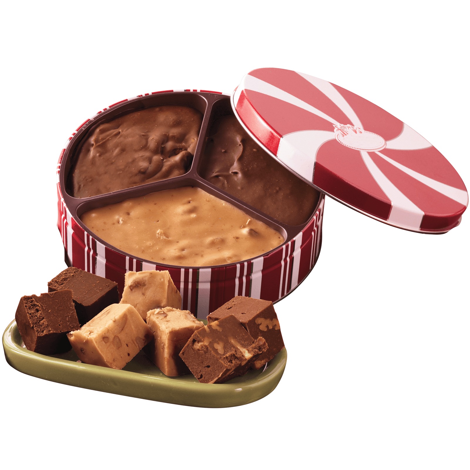 Old-Fashioned Fudge Trio