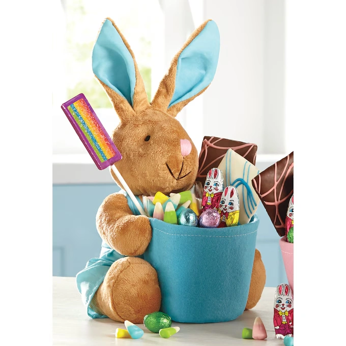 Blue Bunny Basket