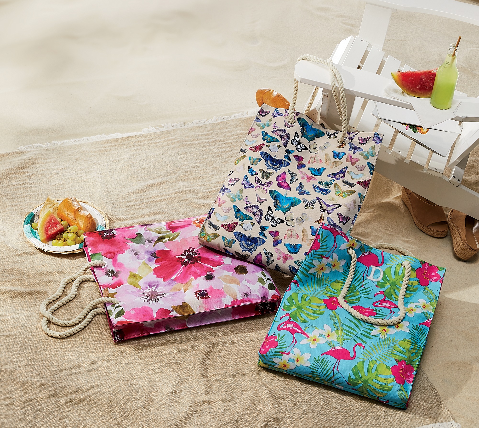 Spring Printed Tote 2 Spring Printed Tote