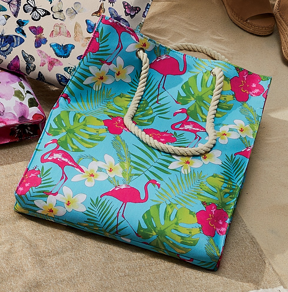 Spring Printed Tote 4 Spring Printed Tote