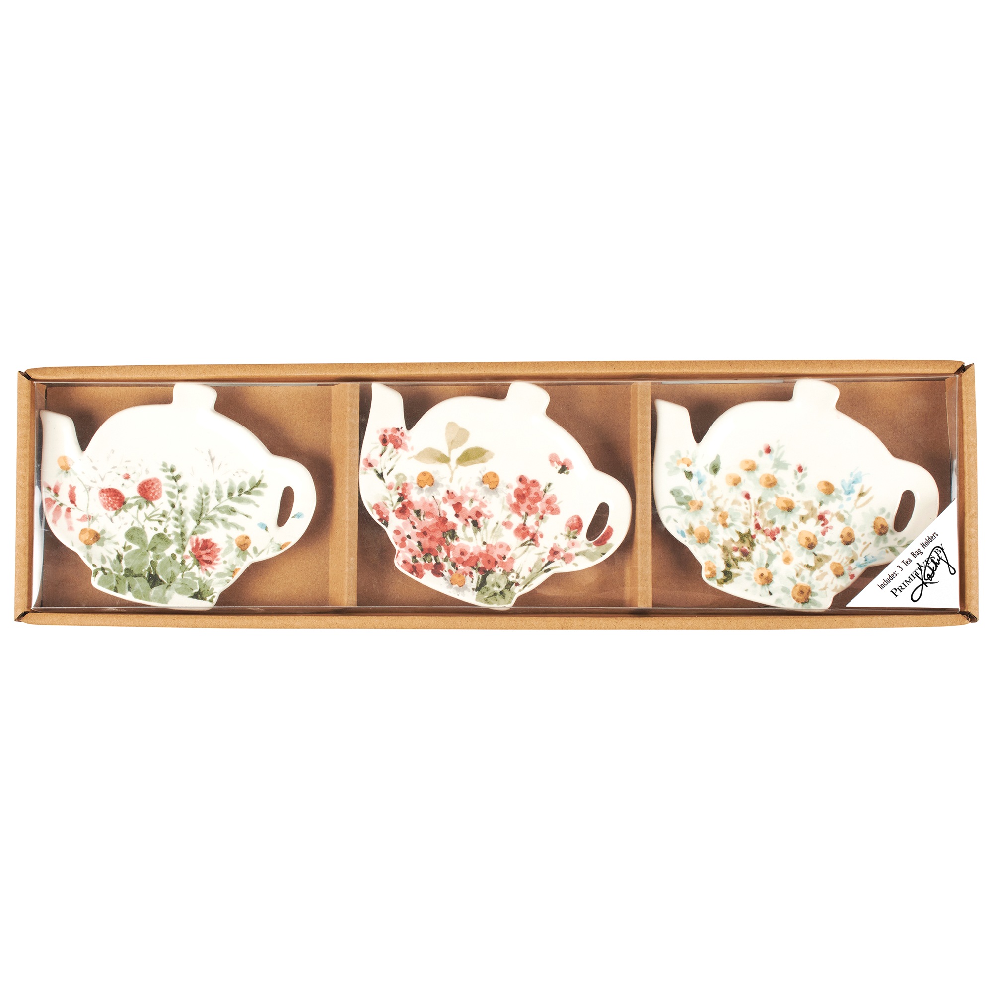Set of 3 Teapot Trinket Dishes
