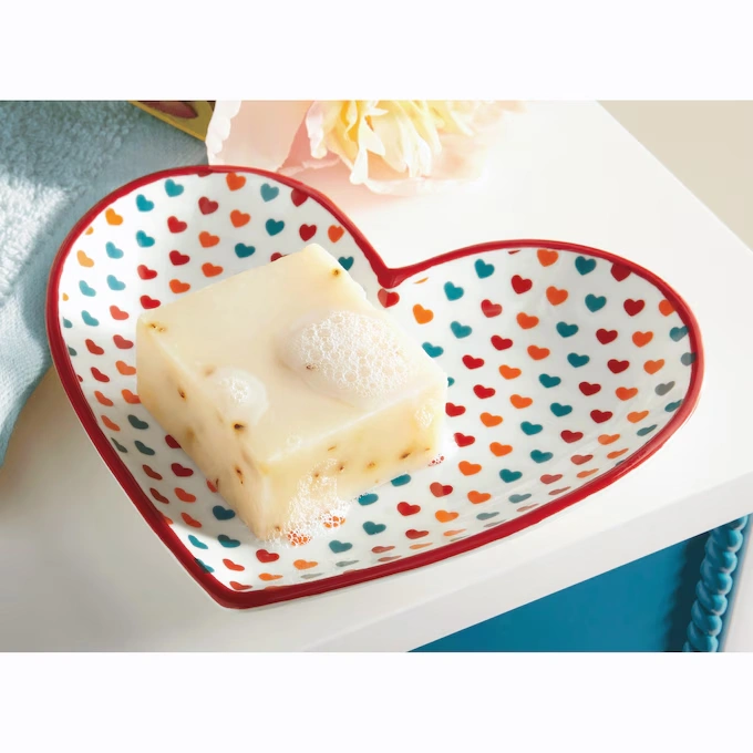 Figural Heart Soap Dish